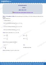 Đề thi giữa kì 1 Toán 7 - Đề số 2 - Kết nối tri thức